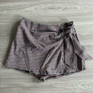 Abercrombie Plaid Skort